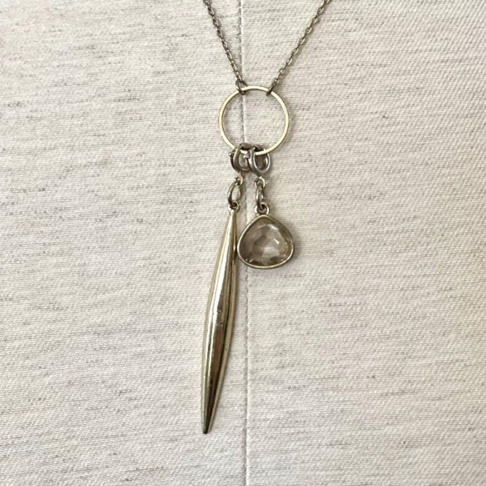 INC gold tone charm necklace - Picture 1 of 15